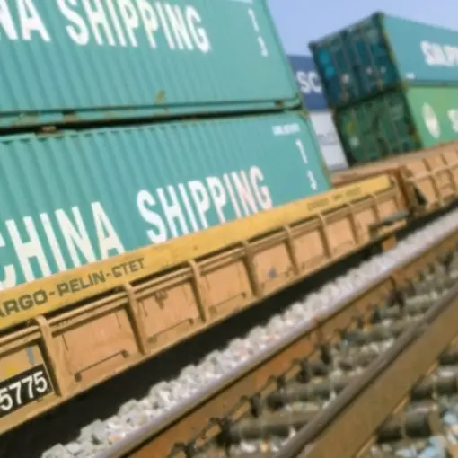 Cargo flow from China