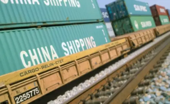Cargo flow from China